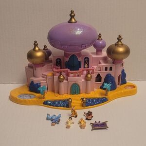 Vintage 1996 Bluebird Toys Polly Pocket Disney Aladdin Royal Palace Playset